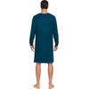 image:imageSWOMOG Mens Nightshirt Modal Long Sleeve Nightgown Henley Night Shirts Sleepwear Big amp Tall Nightwear SXXXLDark Navy Blue