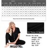 image:imageSWOMOG Women Pajama Sets TwoPiece Nightwear Short Sleeve Sleepwear Button Down Pj Lounge Sets with Long PantsBlack