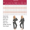 image:imageSWOMOG Womens Pajamas Set Long Sleeve Sleepwear Button Down Nightwear Soft Cotton Pj Lounge SetsDeep Grey