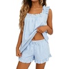 Light Blue Striped
