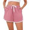 image:imageSWOMOG Womens Pajama Shorts Elastic Waist Sleep Shorts Women Comfy Lounge Pants Soft Pj Shorts with Pockets SXXL