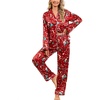 Santa’s Red Festive Print