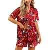 Santa’s Red Festive Print