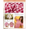 image:imageSWOMOG 100 Cotton Women Pajama Set 2 Piece Gingham Pjs Set Short Sleeve Plaid Sleepwear Button Down Lounge SetRed Plaid