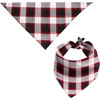 image:imageSWOMOG Family Christmas Matching Pajamas Sets Long Sleeve Pjs Holiday Sleepwear Women Men Soft Loungewear SetGray Black Plaid