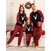 image:imageSWOMOG Family Christmas Pjs Matching Sets Christmas Pajamas for Family Xmas Jammies Set Christmas Holiday SleepwearChristmas Deer Head