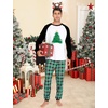 image:imageSWOMOG Family Christmas Pjs Matching Sets Christmas Pajamas for Family Xmas Jammies Set Christmas Holiday SleepwearGreen Christmas Tree