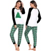 image:imageSWOMOG Family Christmas Pjs Matching Sets Christmas Pajamas for Family Xmas Jammies Set Christmas Holiday SleepwearGreen Christmas Tree