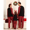 image:imageSWOMOG Family Christmas Pjs Matching Sets Christmas Pajamas for Family Xmas Jammies Set Christmas Holiday SleepwearMerry Chrismas