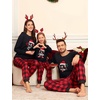 image:imageSWOMOG Family Christmas Pjs Matching Sets Christmas Pajamas for Family Xmas Jammies Set Christmas Holiday SleepwearZ  Red Santa Clauspullover