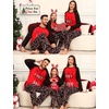 image:imageSWOMOG Family Matching Christmas Pajamas Sets MenWomen Plaid Pants Loungewear and Printed Long Sleeve PjsAcandy Cane