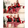 image:imageSWOMOG Family Matching Christmas Pajamas Sets MenWomen Plaid Pants Loungewear and Printed Long Sleeve PjsAsanta Squad