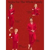 image:imageSWOMOG Family Matching Pajamas Set Christmas Pajamas Long Sleeve Button Down Pj Set 2Pcs Festival Party SleepwearRed