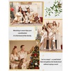 image:imageSWOMOG Family Matching Pajamas Set Silk Satin Button Down Sleepwear Long Sleeve Nightwear 2 Pcs Pj Set SXXLChampagne