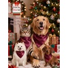 image:imageSWOMOG Family Matching Pajamas Set Silk Satin Button Down Sleepwear Long Sleeve Nightwear 2 Pcs Pj Set SXXLWine Red