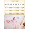 image:imageSWOMOG Girls Pajamas Set Kids Button Down Cute Print Pjs Sets Pant 2 Piece Soft Long Sleeve Sleepwear LoungewearLight Pink Leopard