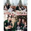 image:imageSWOMOG Matching Family Christmas Pajamas Set Long Sleeve Festival Party Pj Set ButtonDown SleepwearGreen