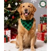image:imageSWOMOG Matching Family Christmas Pajamas Set Modal Long Sleeve ButtonDown Sleepwear Family Festival Party Xmas PJs SetsGreen With Black Grid
