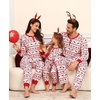 image:imageSWOMOG Matching Family Pajama Set Long Sleeve Christmas Pajama Button Down Holiday Sleepwear SetFlower Deer