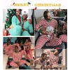 image:imageSWOMOG Matching Family Pajamas Sets Christmas Couple PJs Holiday Onesise Nightwear Household Sleepwear Sets with Pet bibsRed Stripe
