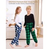 image:imageSWOMOG Unisex Kids Plaid Pajama pants for Boys amp Girls Comfy Sleepwear Bottoms Lounge Jogger PJ Pants with PocketsChristmas Polar Bear