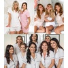 image:imageSWOMOG Womens Button Down Pajamas Set Short Sleeve Sleepwear Bride Soft Pj Lounge Sets XS3XLWhite