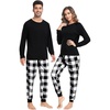 White Black Plaid