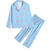 Long Sleeve-blue Flamingo