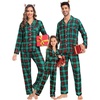 Red With Green Grid