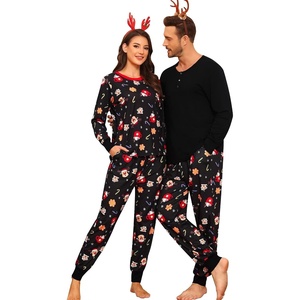image:imageSWOMOG Matching Family Pajamas Christmas Pjs Long Sleeve Holiday Sleepwear Soft LoungewearChristmas Cupcake