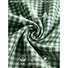 image:imageSWOMOG 100 Cotton Women Pajamas Set Long Sleeve Sleepwear Button Down Lounge Set 2 Piece Nightwear with PocketGreen White Plaid