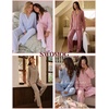 image:imageSWOMOG 100 Cotton Women Pajamas Set Long Sleeve Sleepwear Button Down Lounge Set 2 Piece Nightwear with PocketRed White Plaid