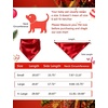 image:imageSWOMOG Couples Matching Silk Satin Pajamas Set Long Sleeve Sleepwear Soft Button Down Loungewear 2 Pcs Pj SetChristmas Red