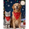 image:imageSWOMOG Couples Matching Silk Satin Pajamas Set Long Sleeve Sleepwear Soft Button Down Loungewear 2 Pcs Pj SetRed Christmas Tree