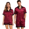 Deep Wine Red/Black