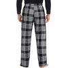 image:imageSWOMOG Mens Pajama Pants Soft Sleepwear Pant Lounge Pj Bottoms with Drawstring amp Button Fly amp PocketsGrey