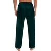 image:imageSWOMOG Mens Satin Silk Pajama Pant Long Pj Bottoms Soft Lounge Sleep Pants with Pockets amp DrawstringDeep Green