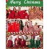 image:imageSWOMOG Family Matching Pajamas Set Button Down Sleepwear Long Sleeve Nightwear Christmas PJS Holiday Pajamas3 Red