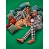 image:imageSWOMOG Matching Family Christmas Pajamas amp Dog BandanaBlack and White Buffalo Plaid