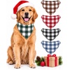 image:imageSWOMOG Matching Family Christmas Pajamas amp Dog BandanaGreen and White Buffalo Plaid