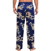image:imageSWOMOG Mens Satin Silky Pajama Pants Soft Silk Long Pajama Bottoms with Drawstring amp Button Fly amp PocketsBlue Dragon