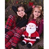 image:imageSWOMOG Unisex Kids Plaid Pajama Pants for Boys amp Girls Comfy Sleepwear Bottoms Lounge Jogger PJ Pants with PocketsRed Black Plaid