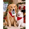 image:imageSWOMOG Matching Family Christmas Pajamas Set Modal Long Sleeve ButtonDown Sleepwear Family Festival Party Xmas PJs SetsRed