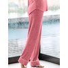 image:imageSWOMOG Womens Pajama Sets Long Sleeve Button Down Sleepwear 2 Piece PJs Soft Lounge Sets with Pockets SXXLLight Red