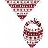 image:imageSWOMOG Christmas Couples Pajamas Sets Matching Women amp Men Long Sleeve Sleepwear Pjs Set Soft 2 Pcs LoungewearWhite Red Christmas