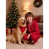 image:imageSWOMOG Christmas Family Matching Pajamas Long Sleeve Button Down Pj SetRed