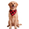 image:imageSWOMOG Christmas Family Matching Pajamas Long Sleeve Button Down Pj SetRed Black Plaid