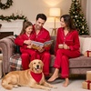 image:imageSWOMOG Family Matching Pajamas Set 2Piece Silk Satin Sleepwear Loungewear