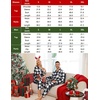 image:imageSWOMOG Matching Family Pajama Set Long Sleeve Christmas Pajama Button Down Holiday Sleepwear Set with PocketsWhite Plaid