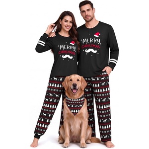 image:imageSWOMOG Christmas Couples Pajamas Sets Matching Women amp Men Long Sleeve Sleepwear Pjs Set Soft 2 Pcs LoungewearBlack Christmas Tree
